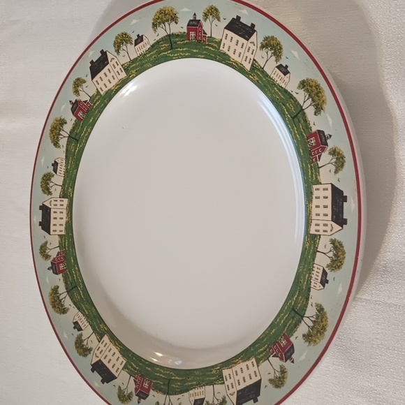 Country Life 1 Dinner Plate Brandon House Sakura Stoneware - Picture 3 of 8